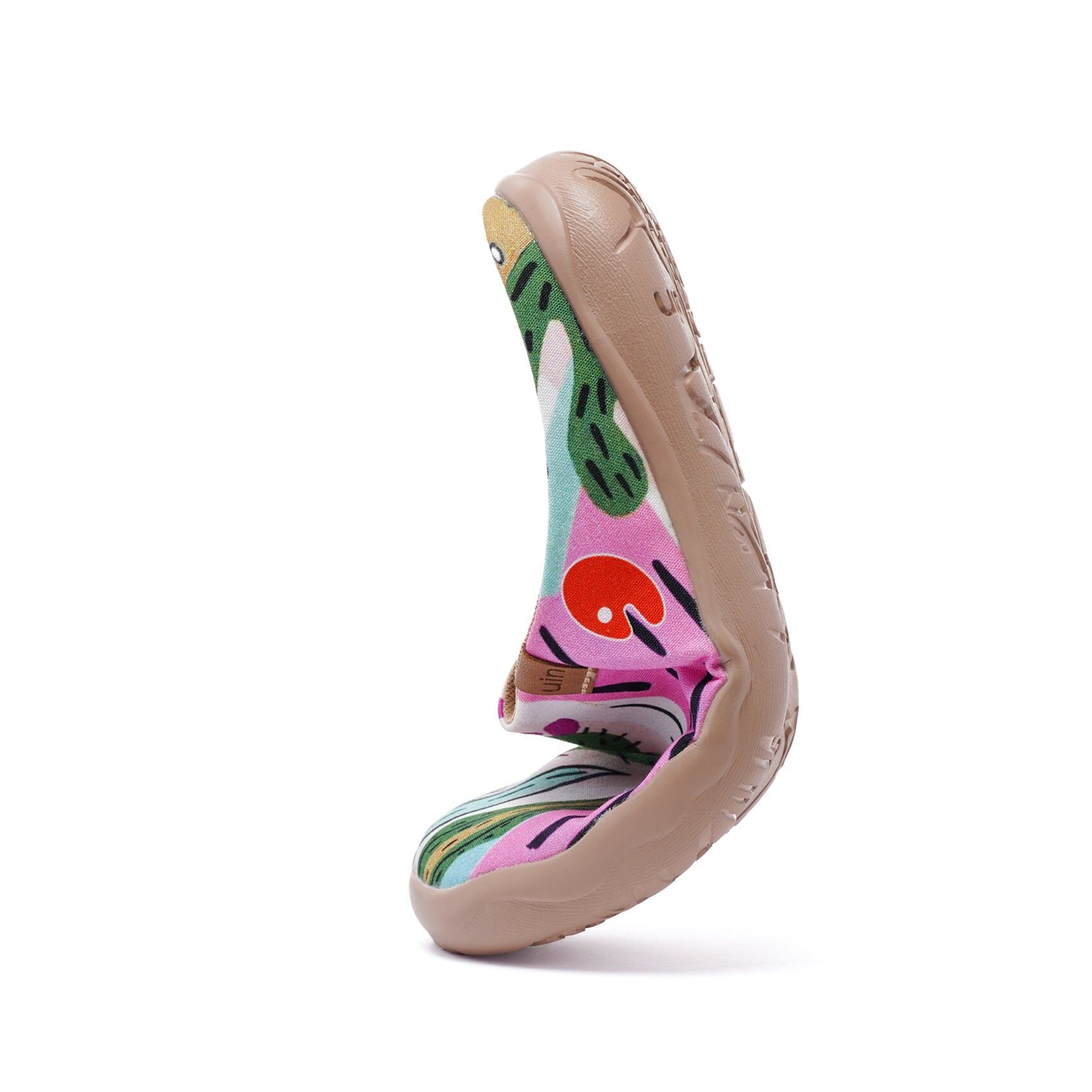 【 Uin 】西班牙原創設計 | 仙人掌 馬拉加 半拖 女鞋 彩繪鞋 休閒鞋 懶人鞋