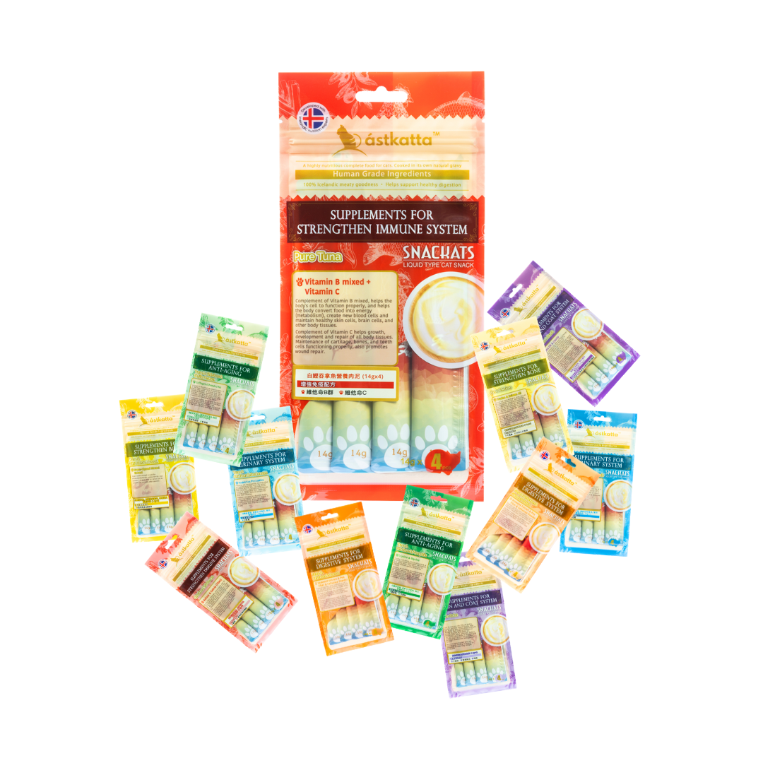Astkatta 貓零食營養肉泥系列