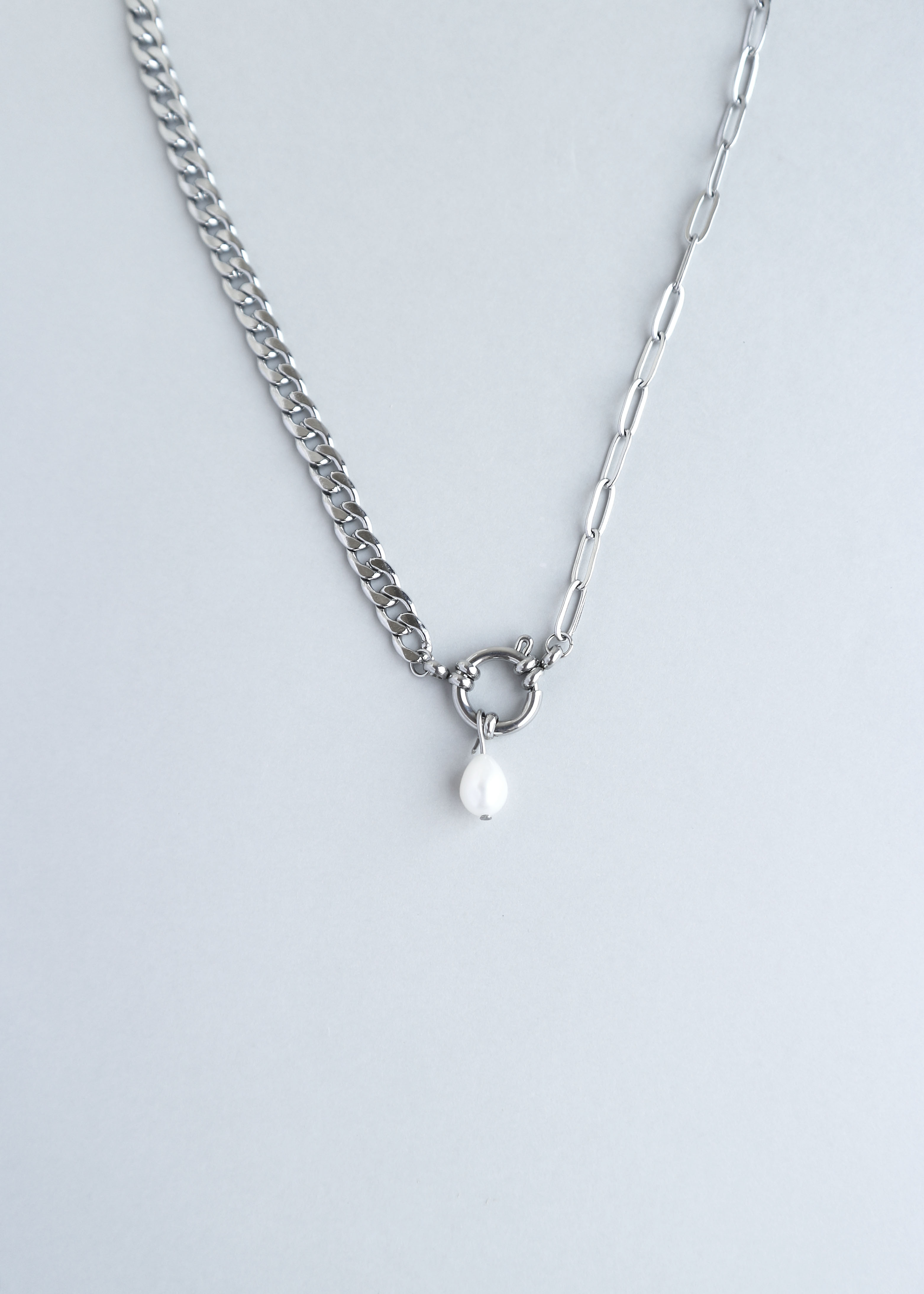 Chaya 珍珠項鍊-醫療鋼