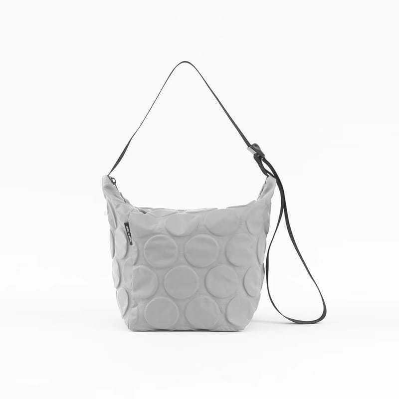 Bag'n'Noun 圓點包  S號 - 淺灰 (70020962ECRU)