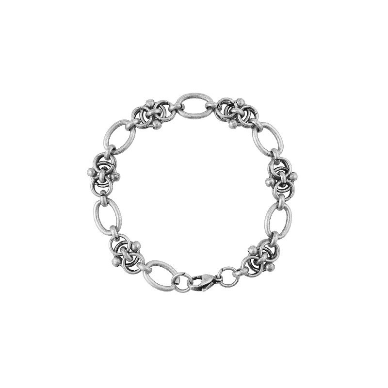 TASTEFUL 鏤空 幾何 花式拼接 編織 配件 #手鍊