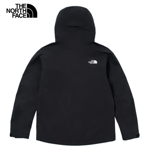 【The North Face 北面】女款黑色防水外套｜DryVent防風透氣 衝鋒衣 登山雨衣 機能外套 JUN25