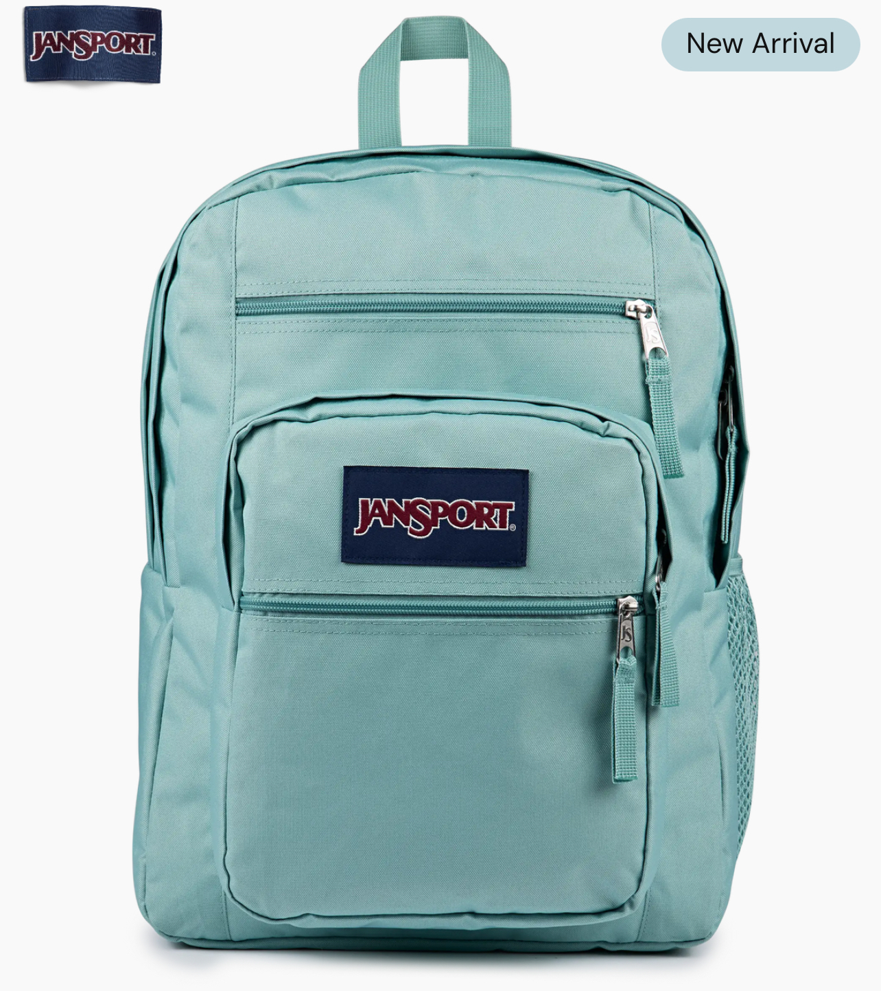 JANSPORT BIG STUDENT BACKPACK - FADED SAGE