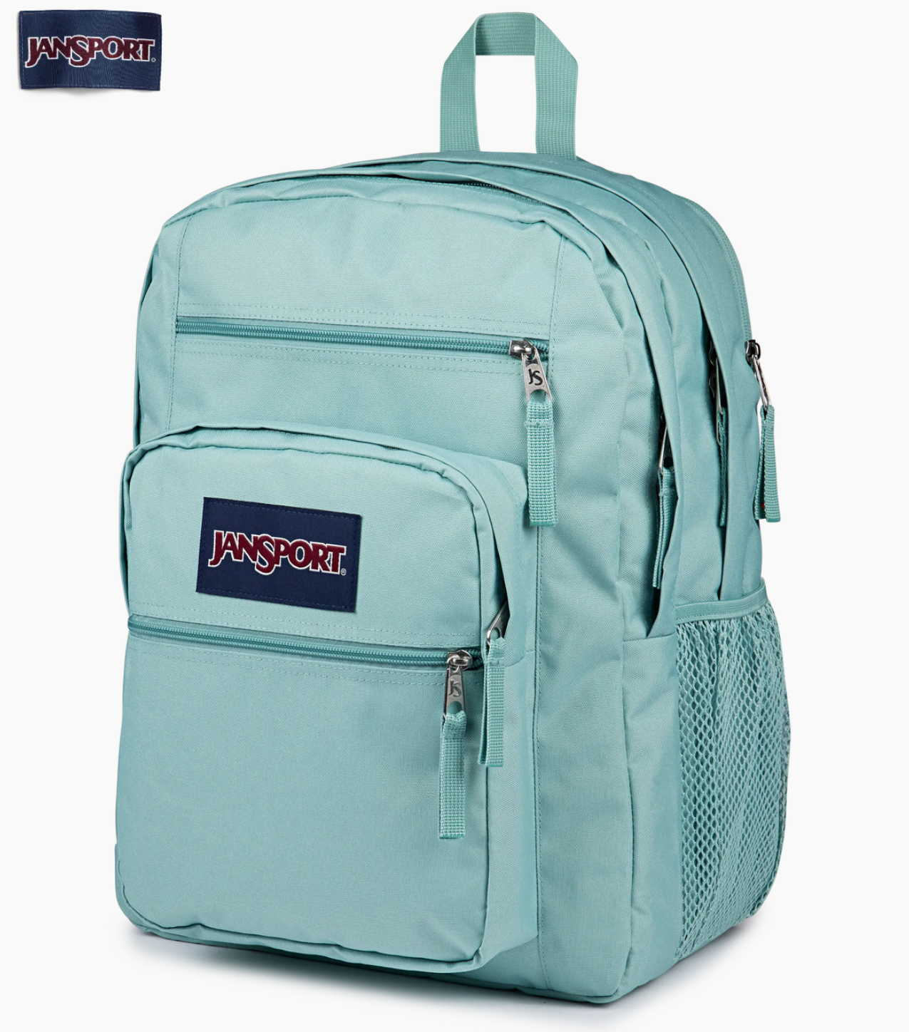 JANSPORT BIG STUDENT BACKPACK - FADED SAGE