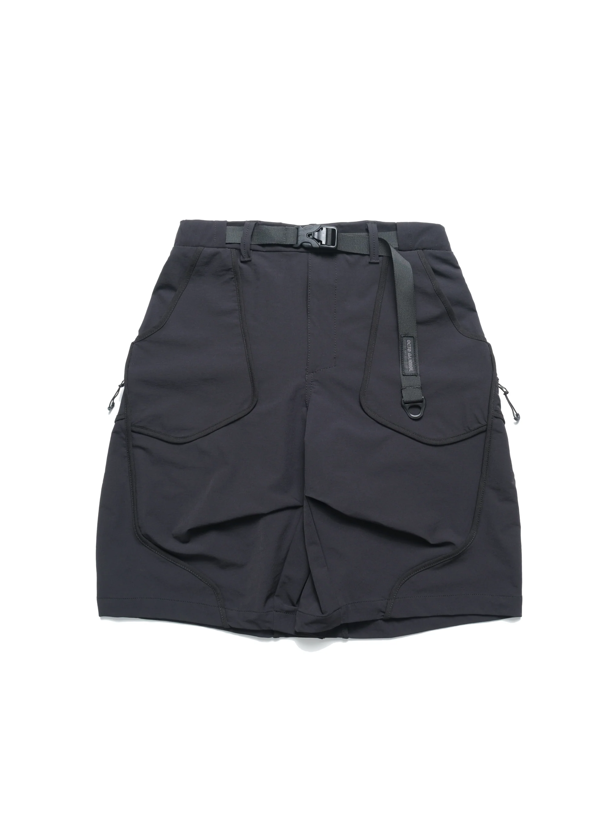 Octo Gambol S25-S-03 Soft Shell Shorts - Black