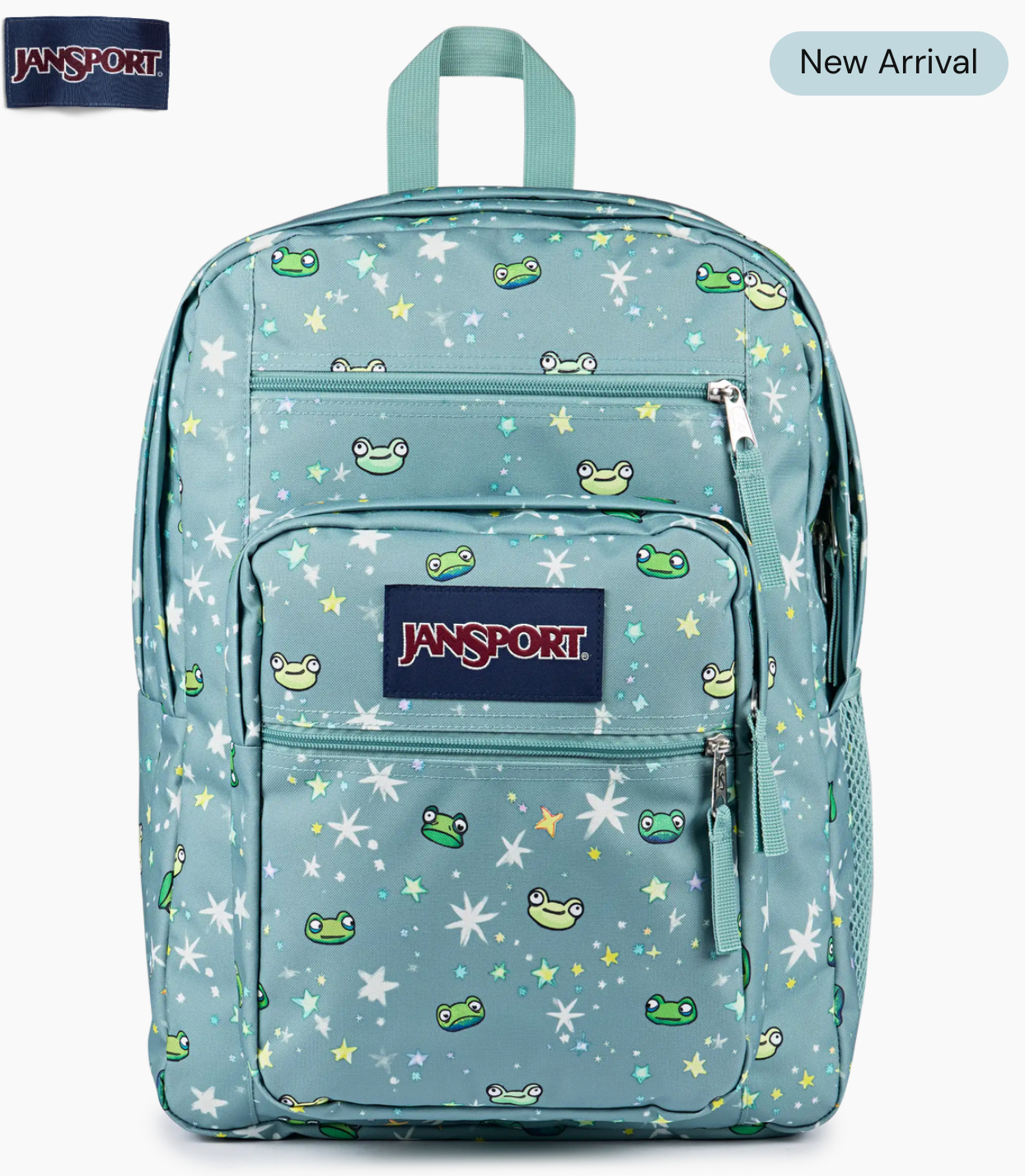 JANSPORT BIG STUDENT BACKPACK - LEAPIN' LILLIES