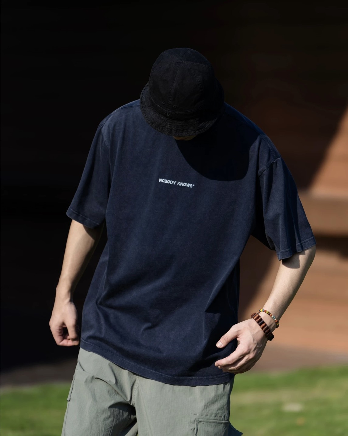 #預購 BTB 25SS 265G 純棉 水洗 做舊字體印花 圓領短踢 兩色