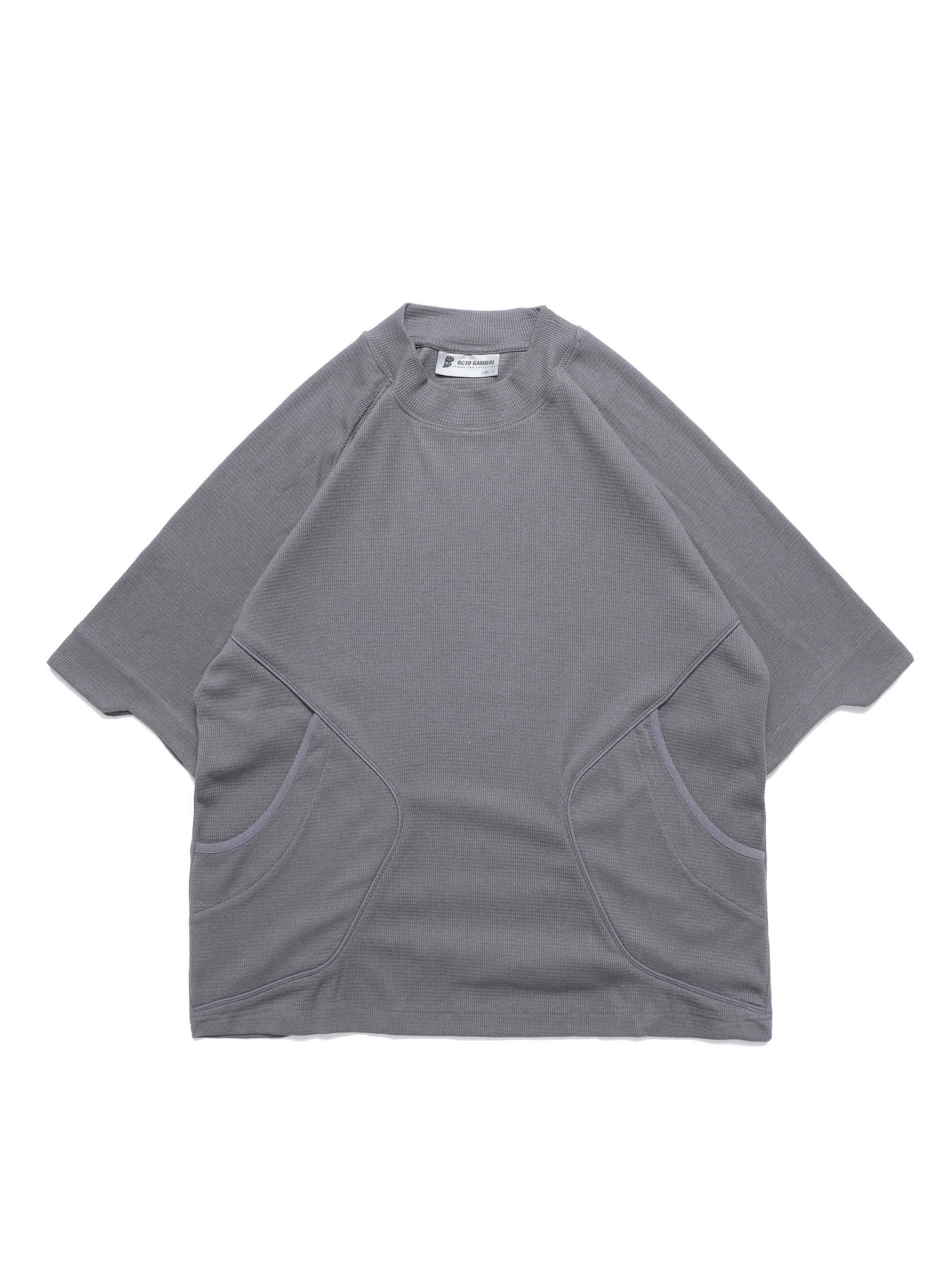 Octo Gambol S25-T-04 WaffleT-Shirt - Grey