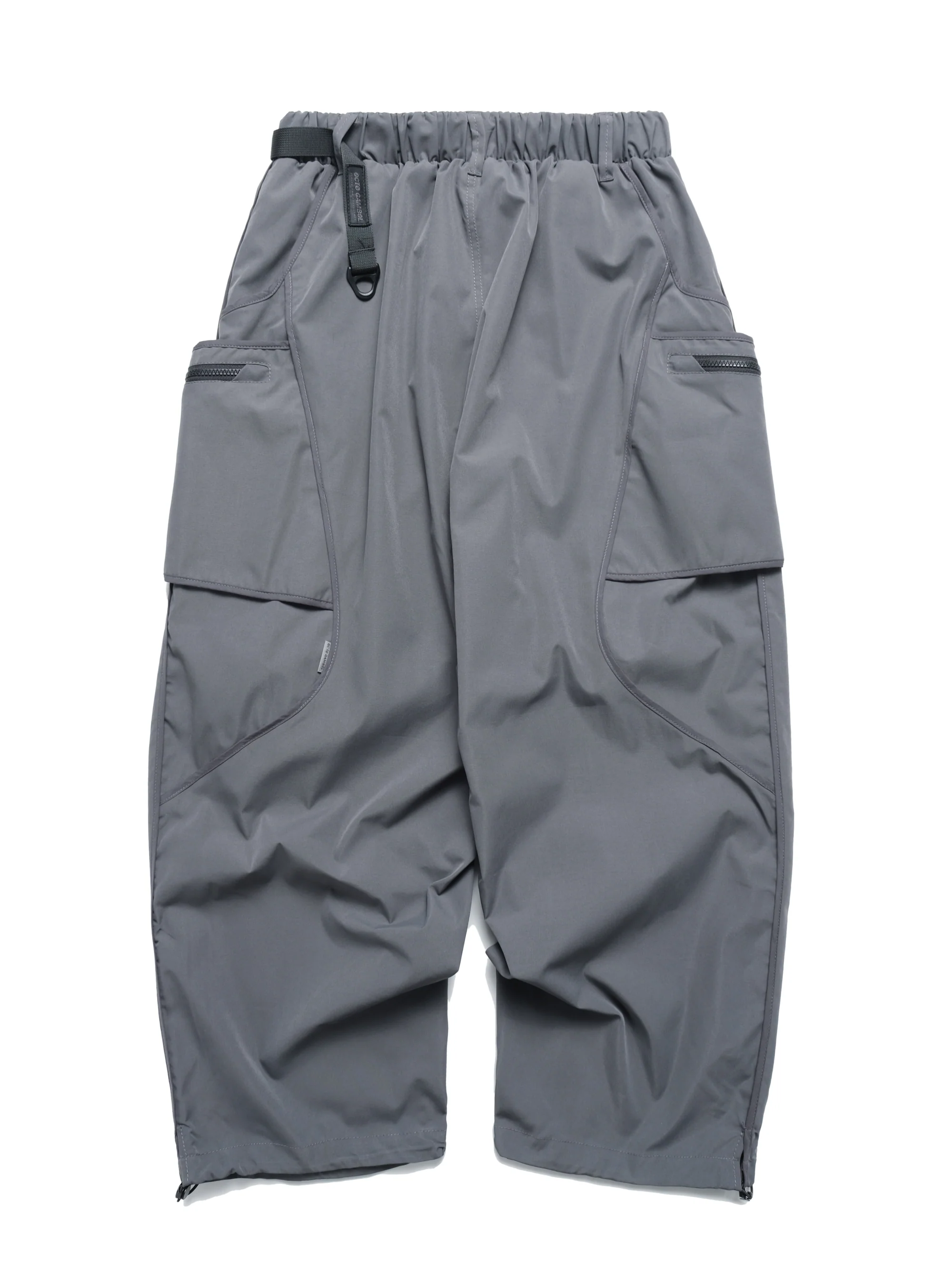 Octo Gambol S25-P-03 Hollow Pocket Baggy Pants - Grey