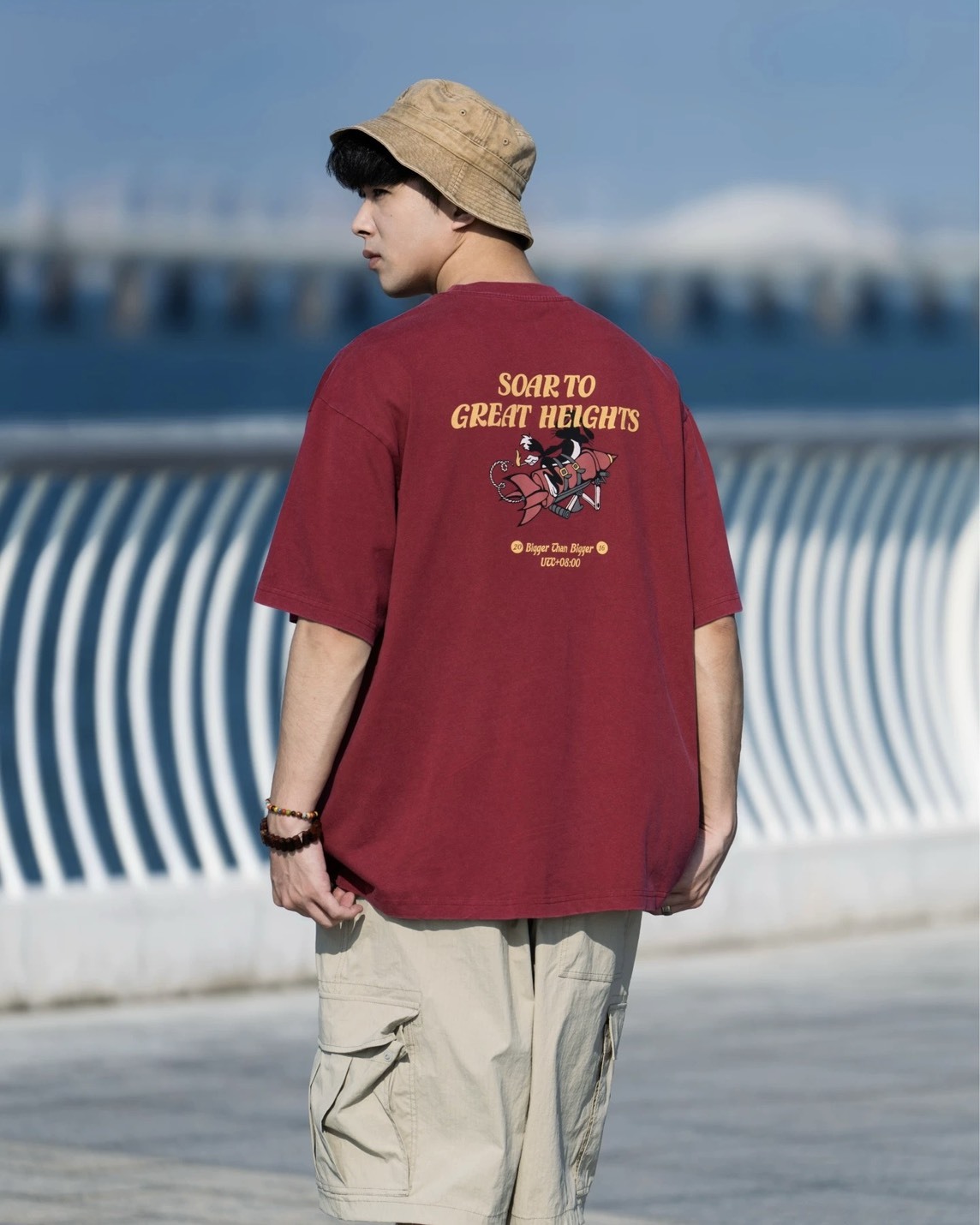 #預購 BTB 25SS 265G 純棉 水洗 做舊 復古 卡通 圓領短踢 兩色