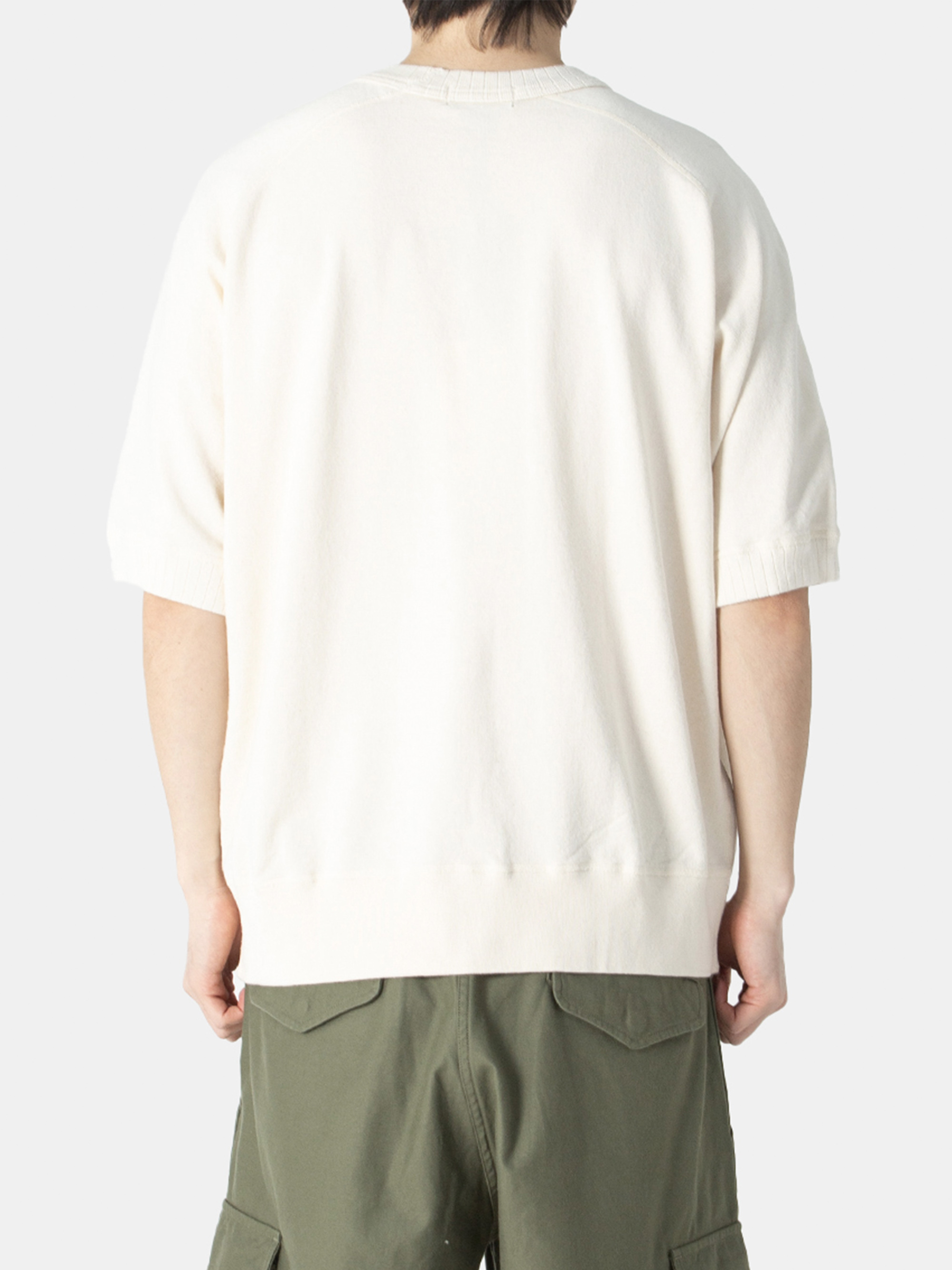 NIGEL CABOURN SWEAT S/S SHIRT T/C URAGE T恤