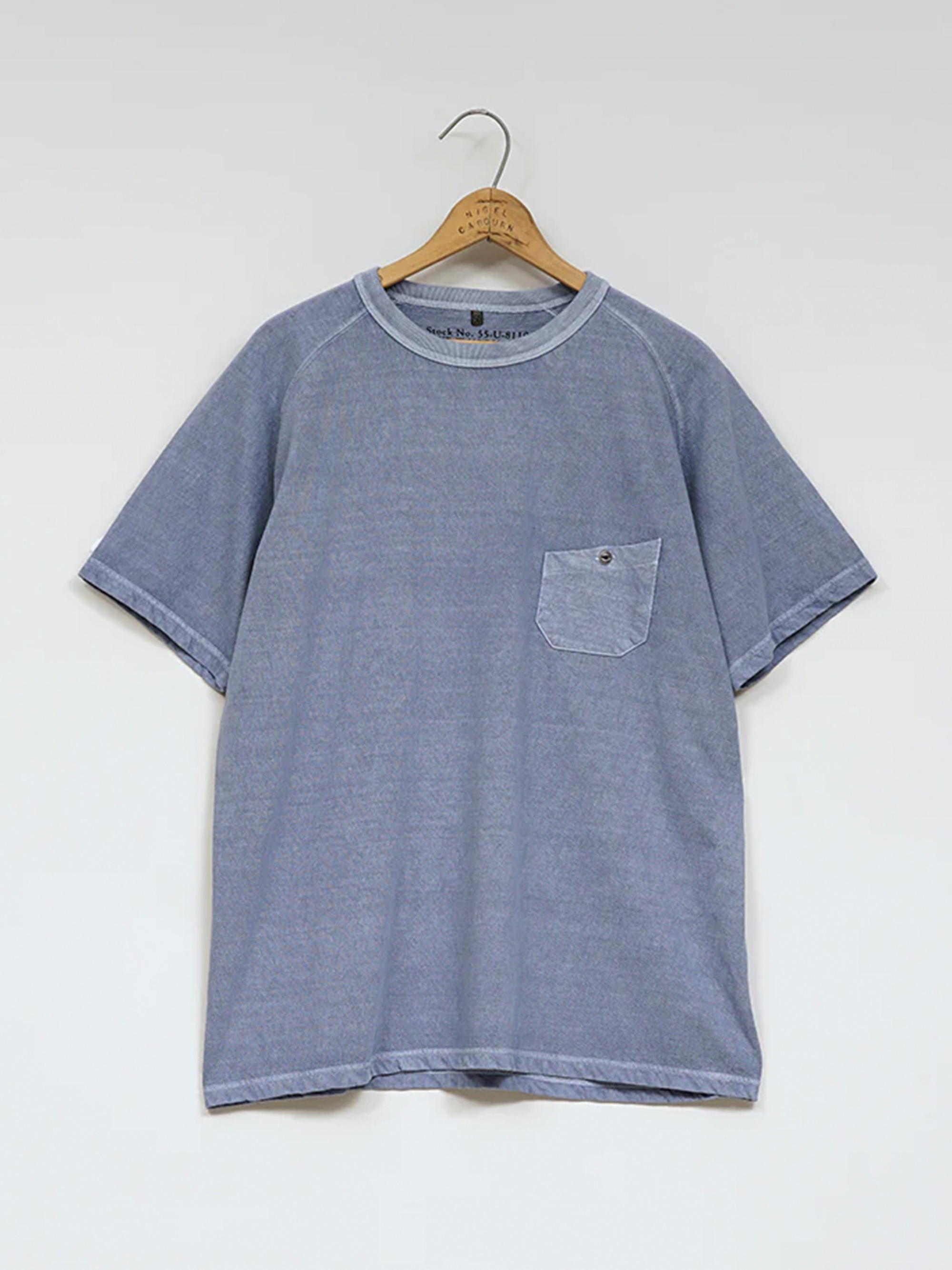 NIGEL CABOURN 5.6oz BASIC T-SHIRT PIGMENTT恤