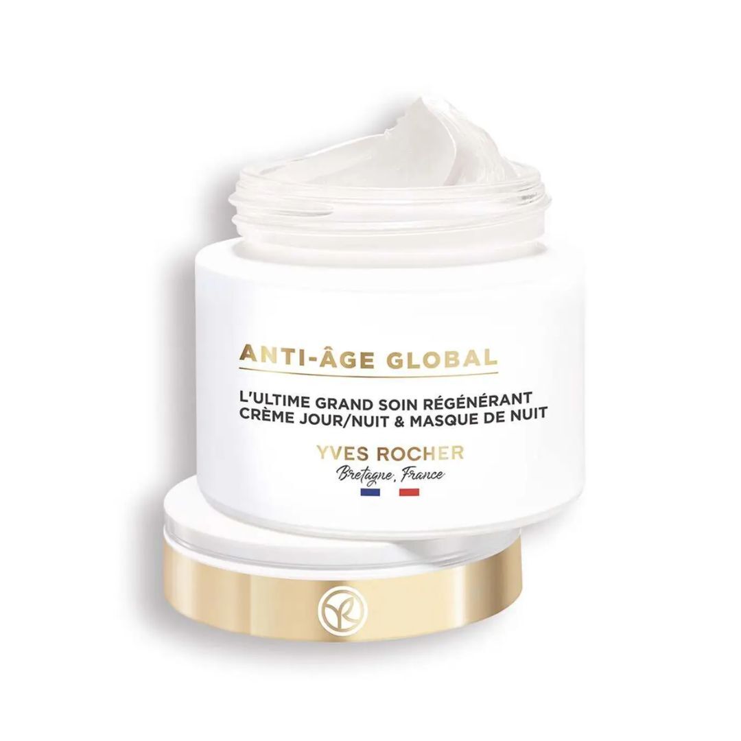 Yves Rocher 葉露芝 Anti-age Global 花萃幹細胞再生全效面膜霜 75ml