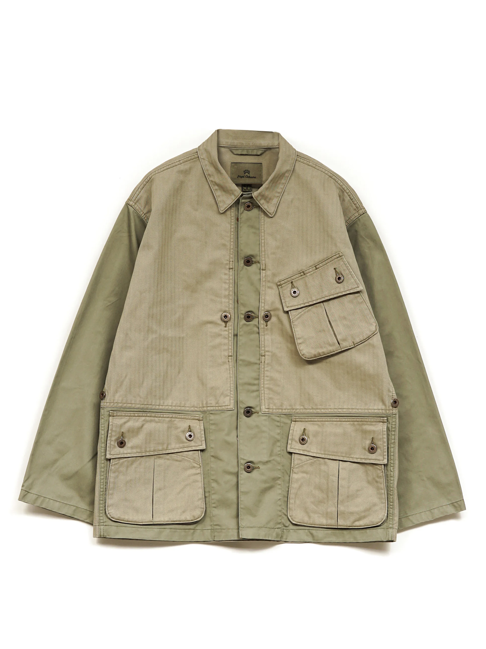 NIGEL CABOURN FATIGUE JACKET CAMO外套
