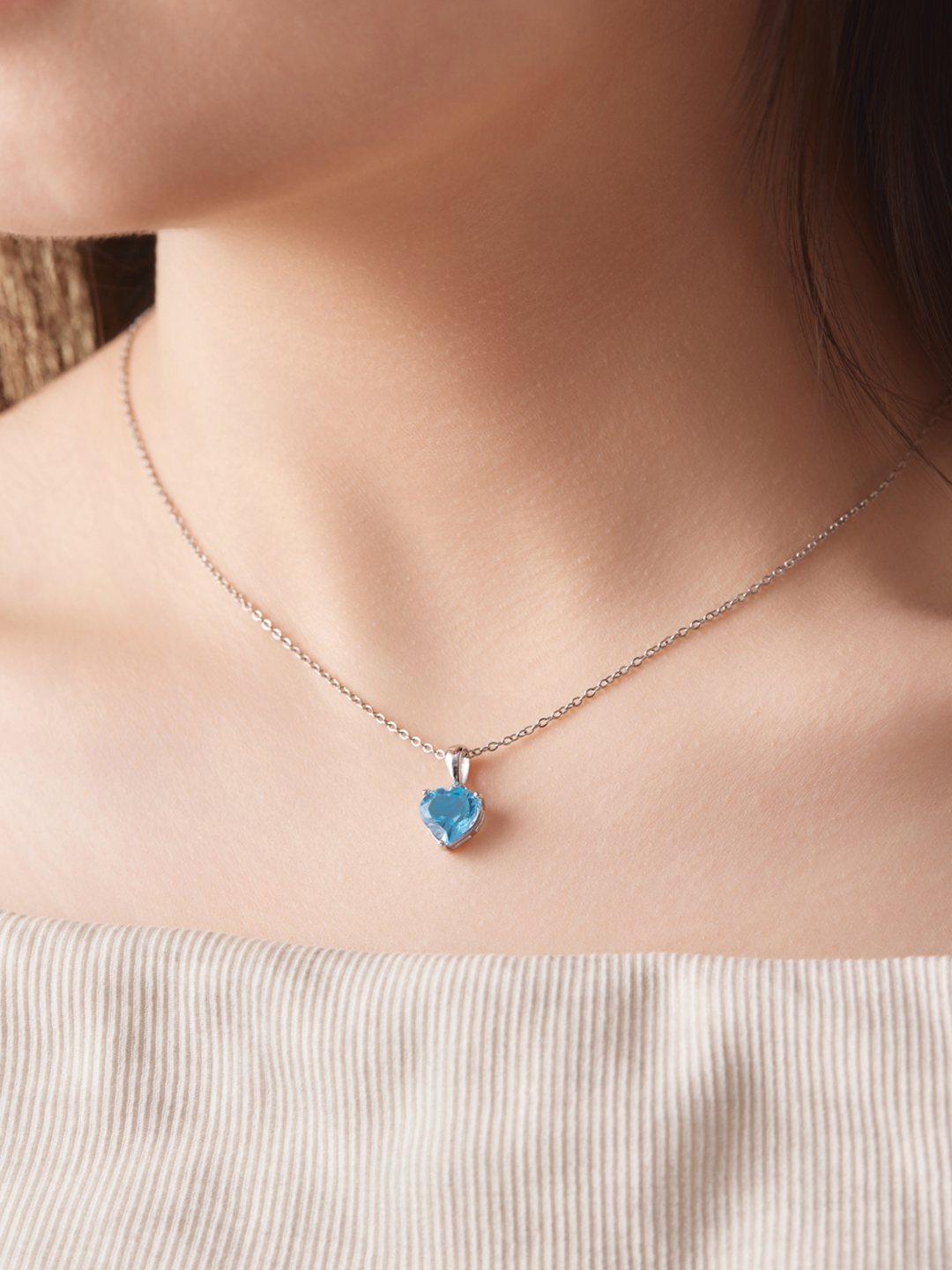 托帕石項鍊｜清澈意念 × 自信之光