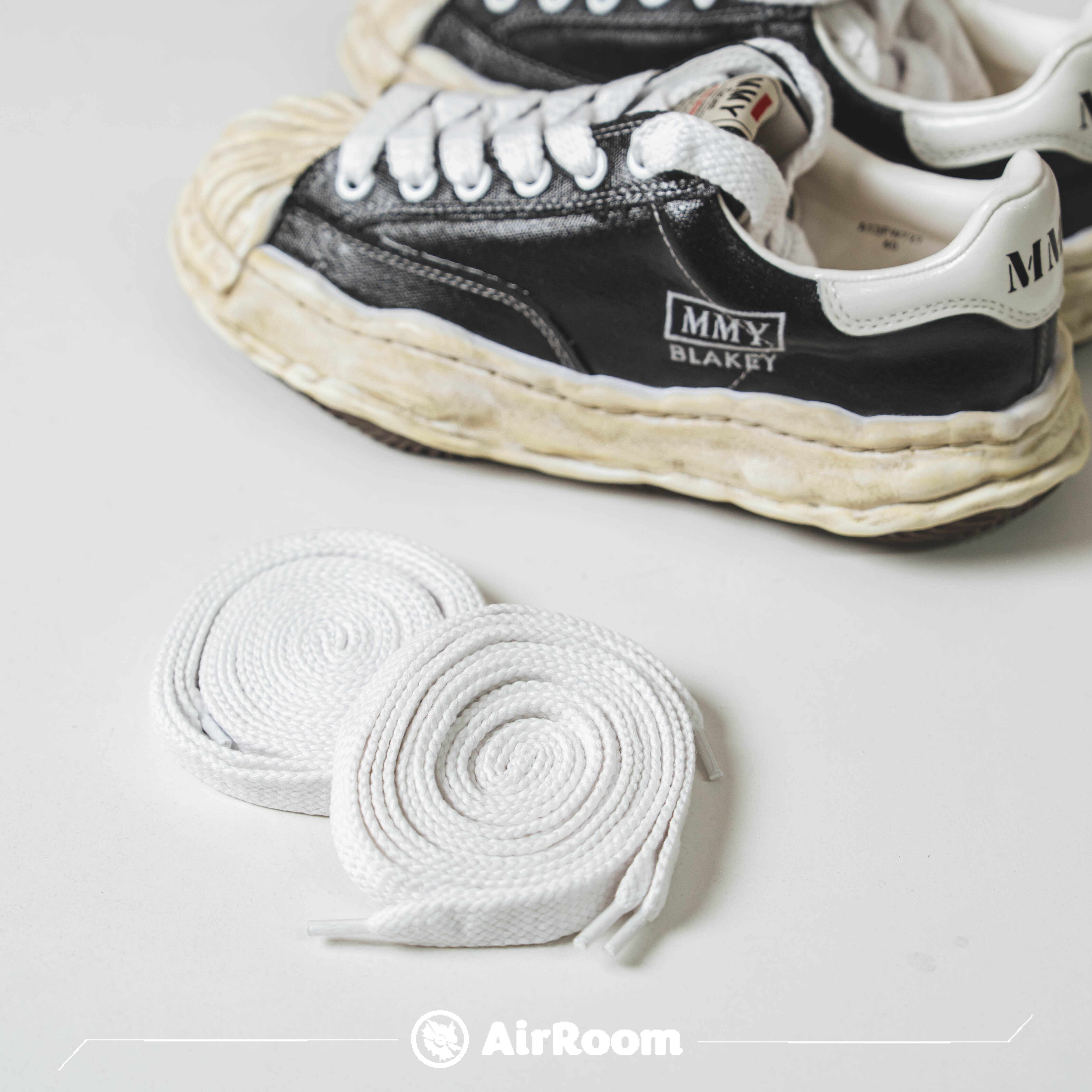 MAISON MIHARA YASUHIRO MMY 溶解鞋 專用 白色 鞋帶