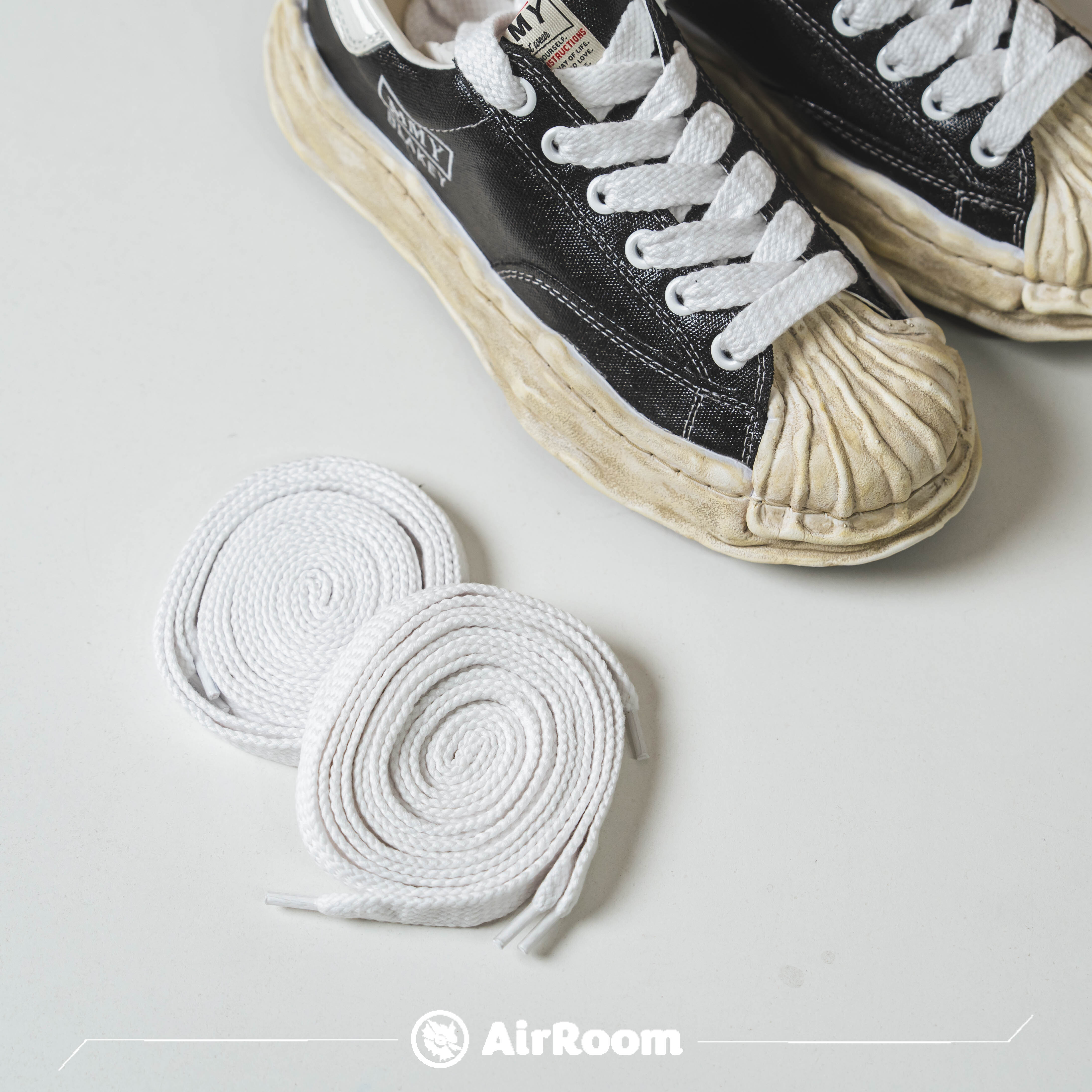 MAISON MIHARA YASUHIRO MMY 溶解鞋 專用 白色 鞋帶