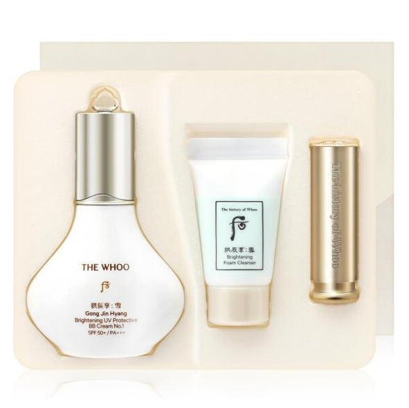 【直播】AK061015 Whoo 拱辰享 雪煥白防曬BB霜套裝