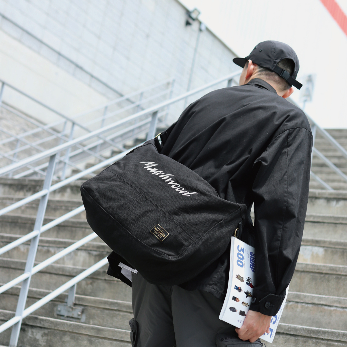 Matchwood x Culture Newspaper Boy Bag