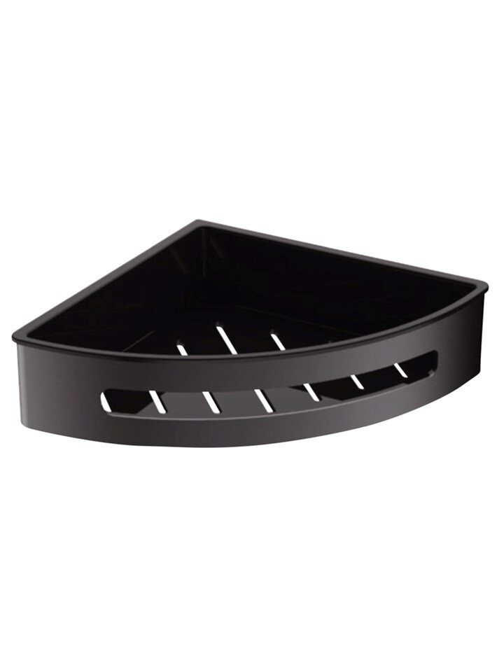 B1D-468不銹鋼角落籃(消光黑)