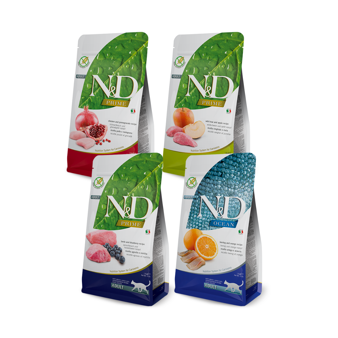 [全齡貓] N&D天然頂級無穀貓糧系列