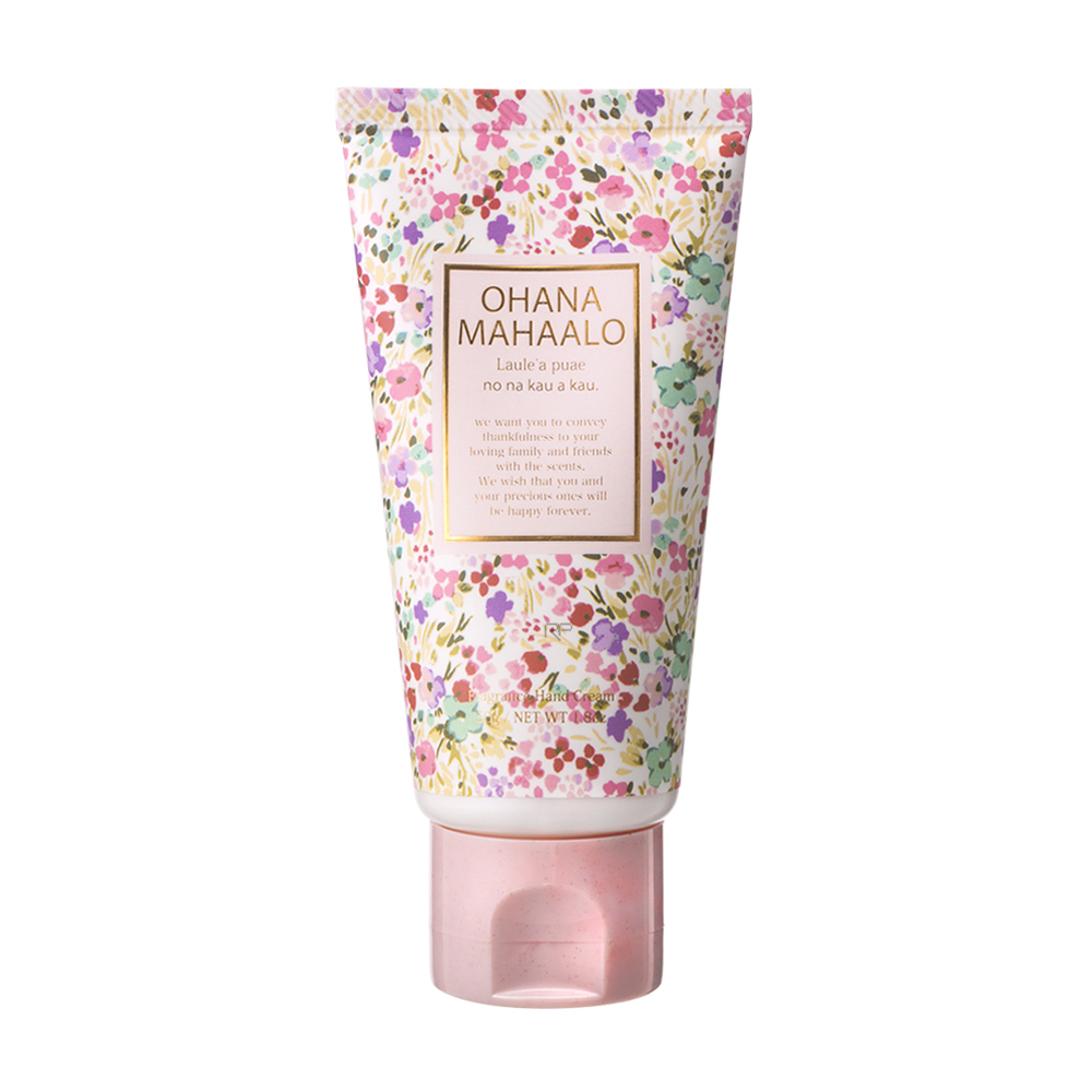 OHANA MAHAALO 幸福花雨 潤澤療癒護手霜50g