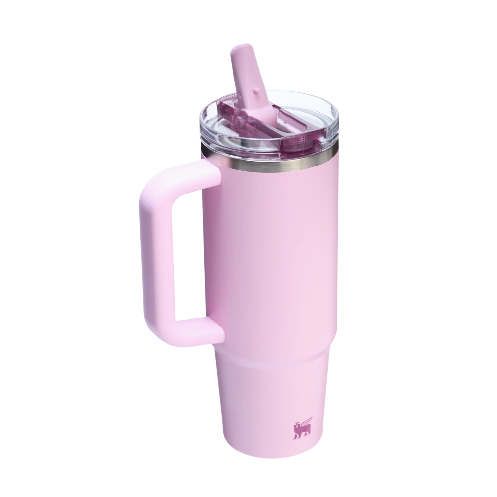 STANLEY 防漏吸管隨手杯 0.88L / 春櫻粉