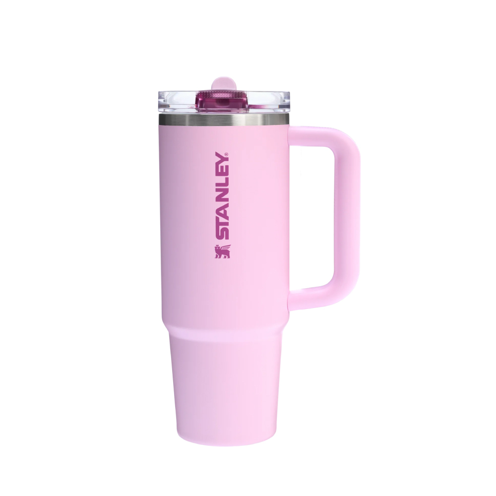 STANLEY 防漏吸管隨手杯 0.88L / 春櫻粉