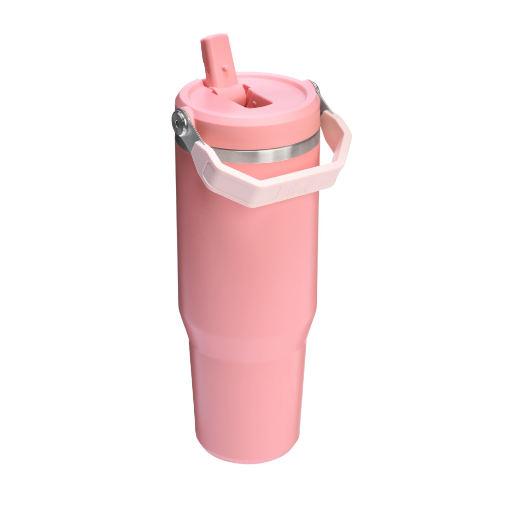 STANLEY 經典系列 IceFlow 手提吸管杯2.0 0.88L /  砂岩粉