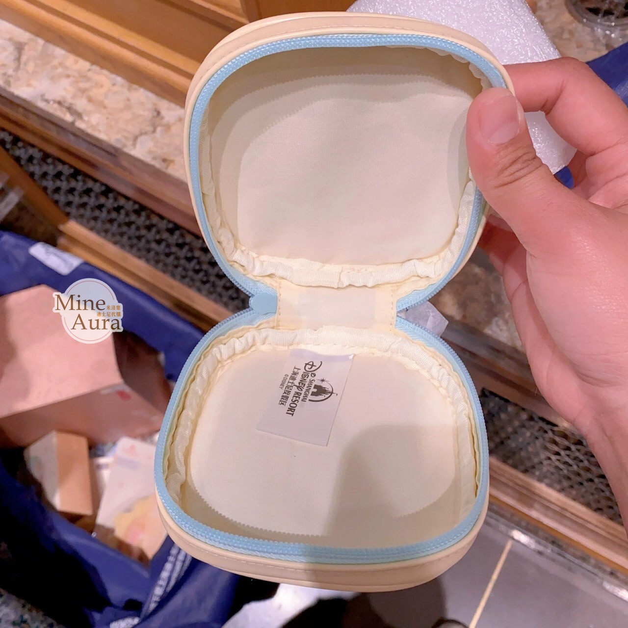 達菲 Duffy 與好友們 自然的色彩系列 可琦安 餅乾 CookieAnn 零錢包 收納包 吊飾 -上海迪士尼樂園