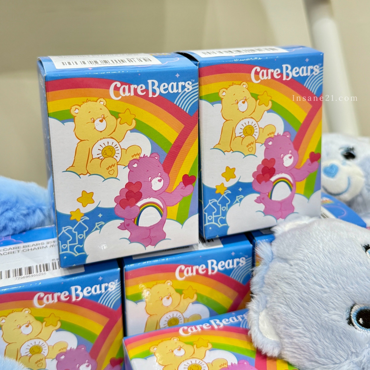 日本CARE BEARS 彩虹熊SECRET CHARM 吊飾盲盒/代購