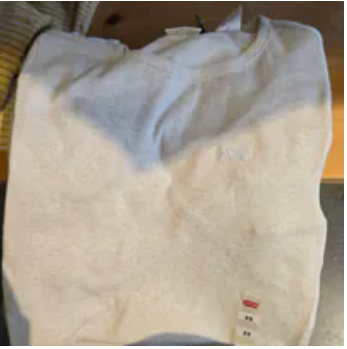 [S] LEVIS OFF WHITE HAYES TSHIRT, 001J30004-OFF WHITE (SLE34)