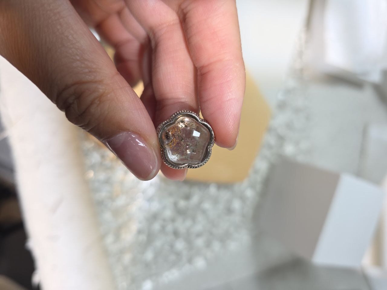 花幽靈吊墜 ~17mm (3514)