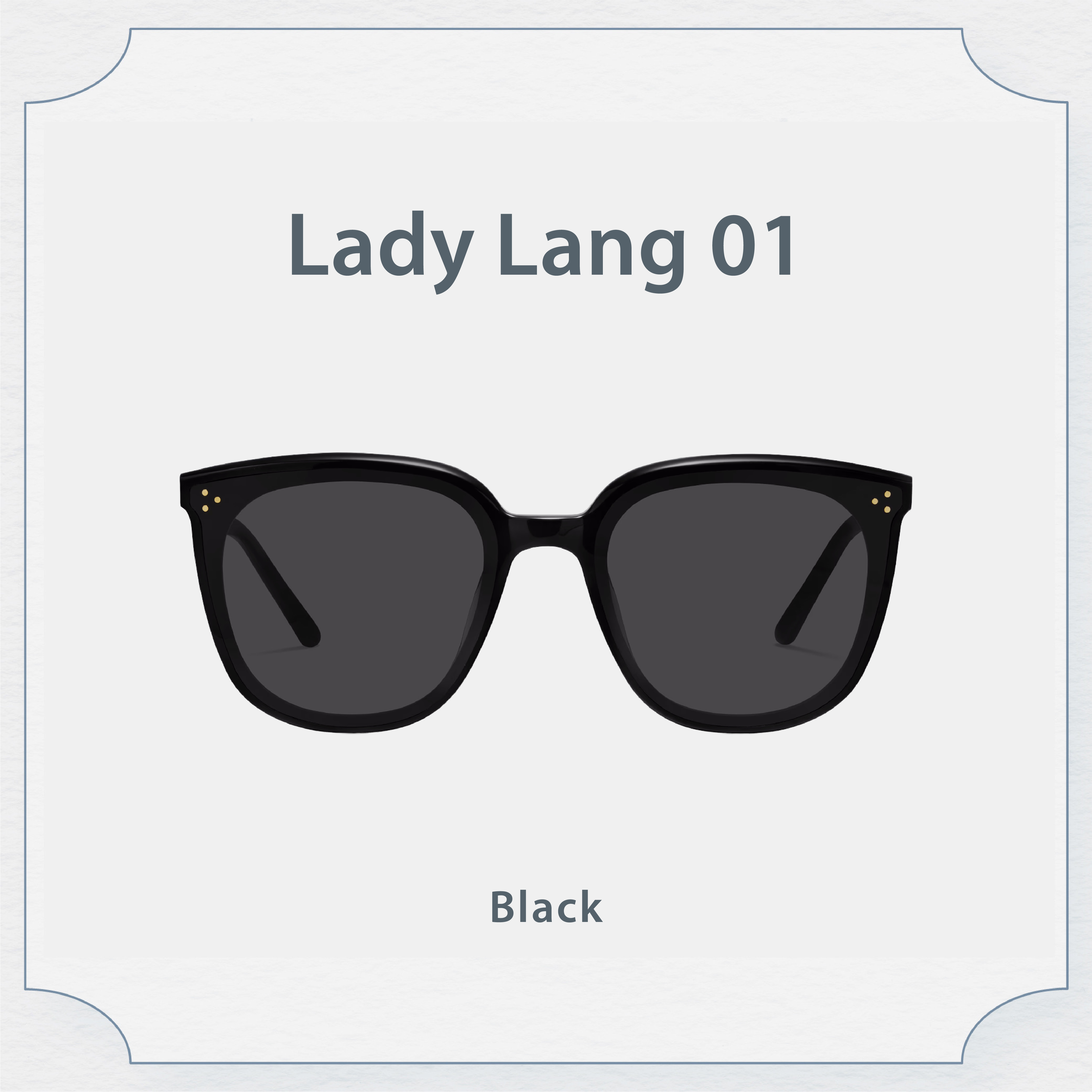 GENTLE MONSTER墨鏡-Lady Lang 01