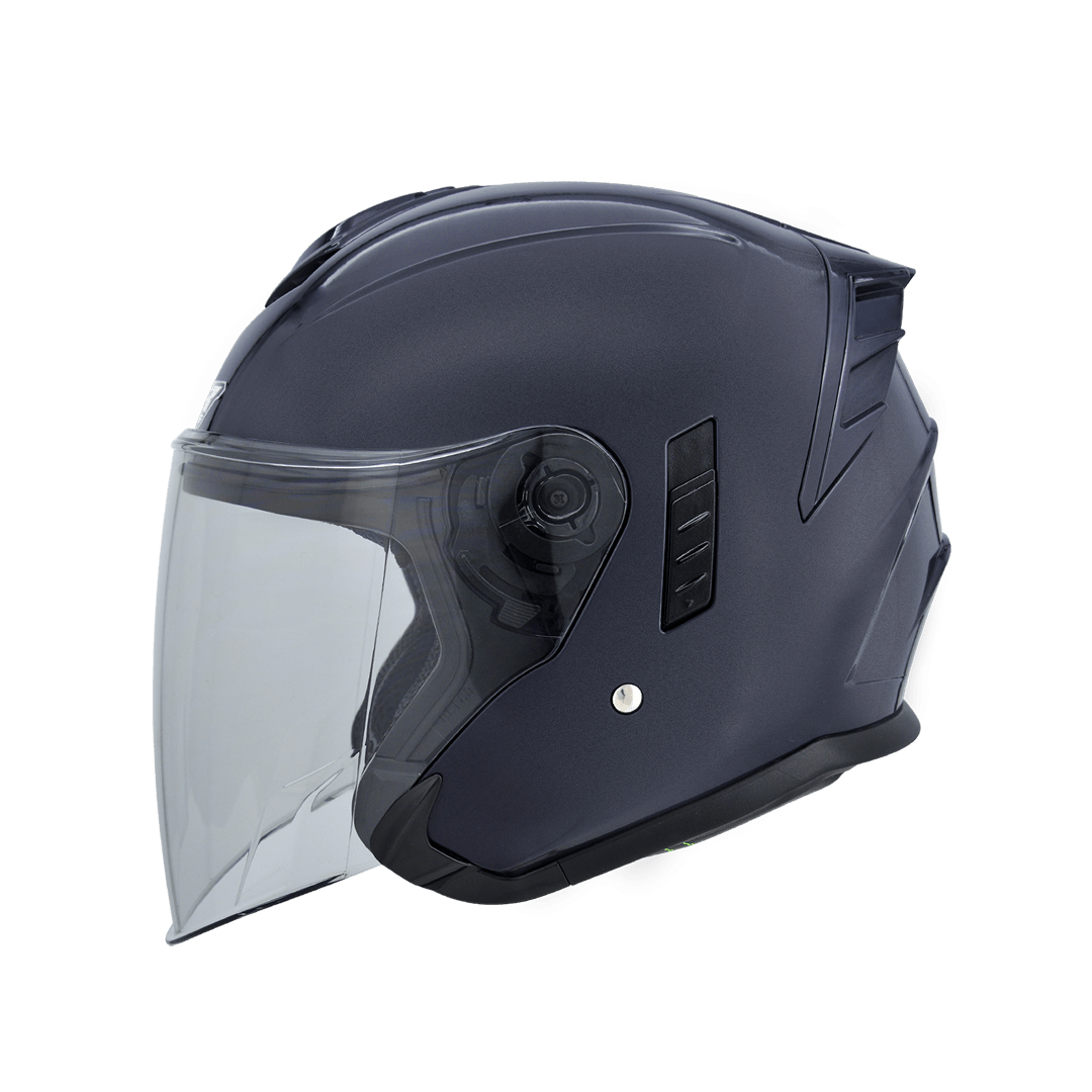 M2R FR-2 紀念版 素色 石曜黑 3/4罩 FR2