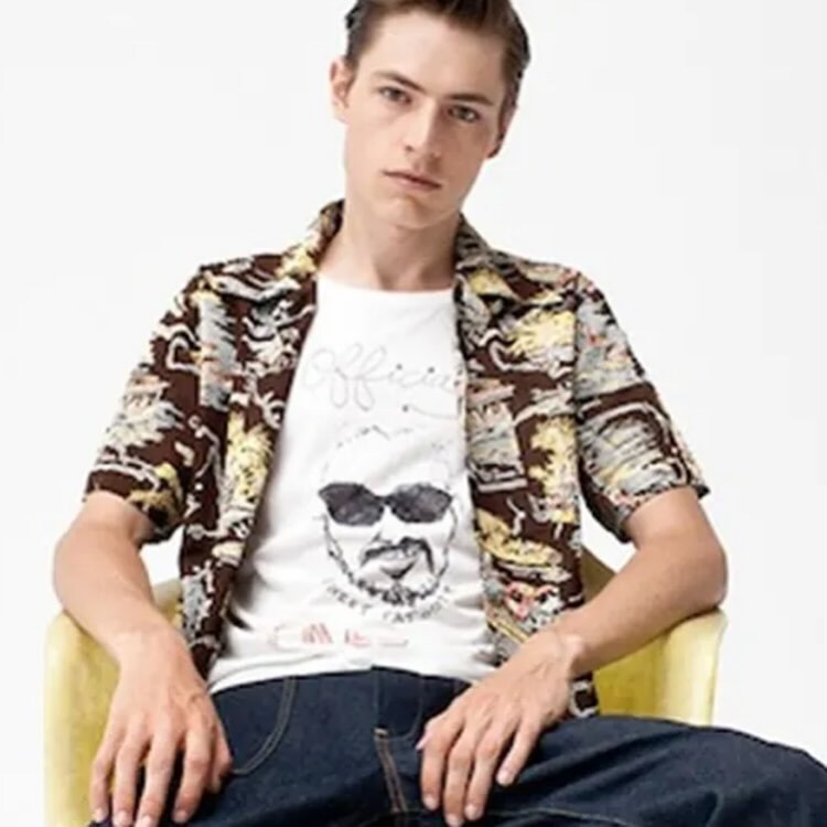 ON SALE : VISVIM DUKE SHIRT SUNSHINE S/S (COTTON/RAYON) - BROWN IN STOCK NOW (現貨發售中)