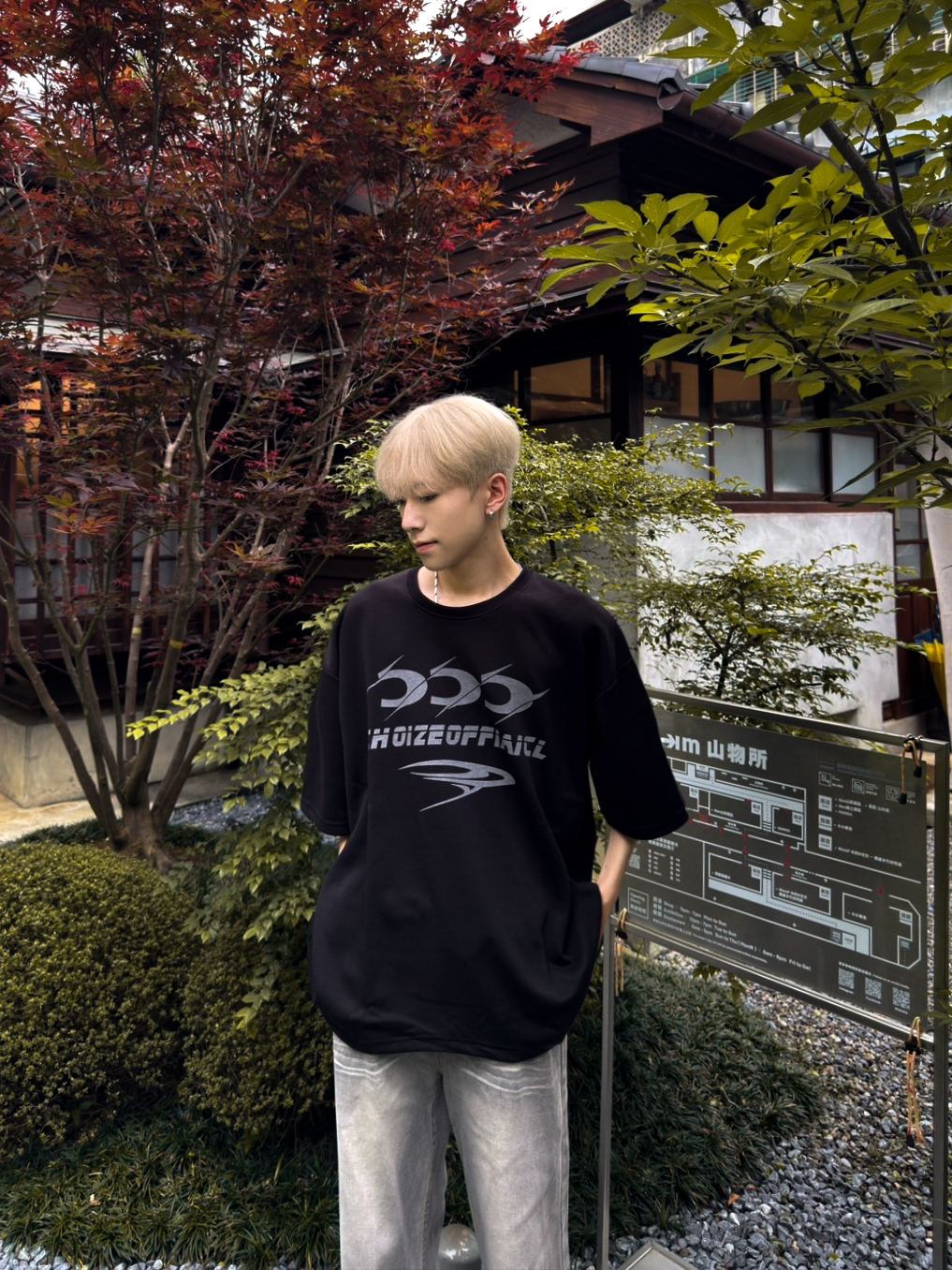 (現貨) 韓國高級感印花短袖