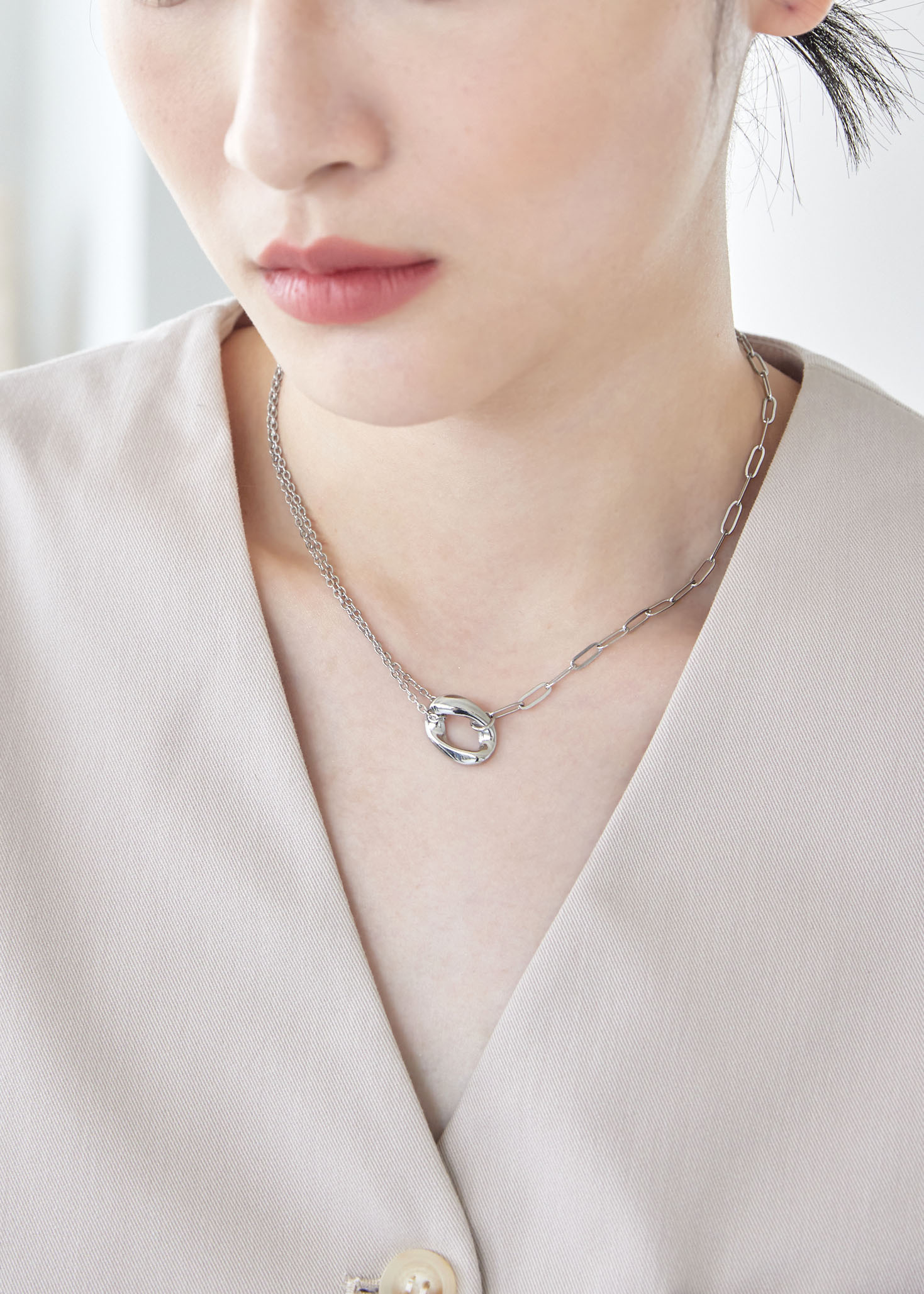 Murphy醫療鋼項鍊