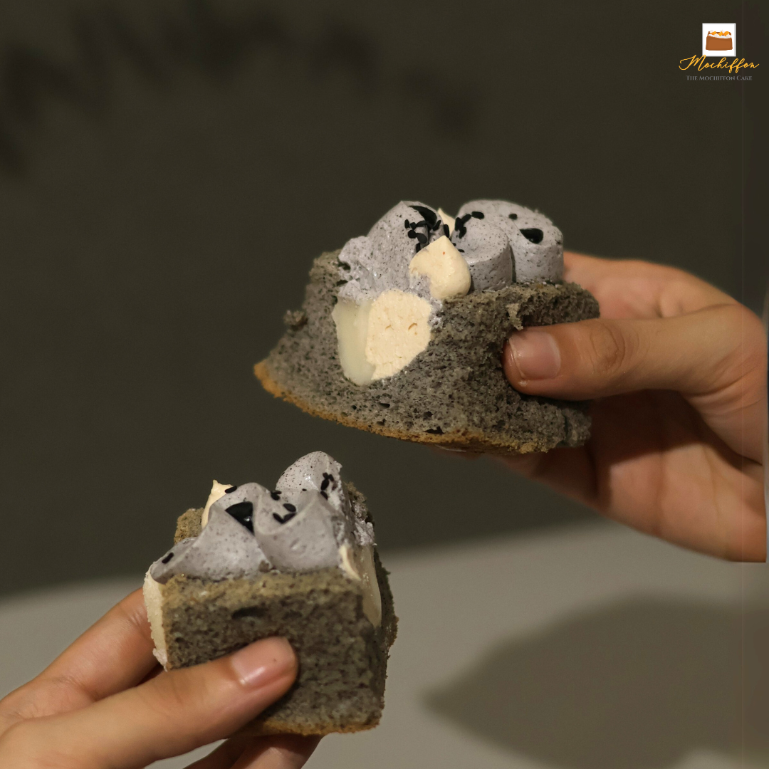 BLACK SESAME TOFU 6pcs