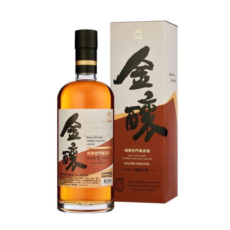 金門高粱46度 金釀桶陳No.1：琥珀大地