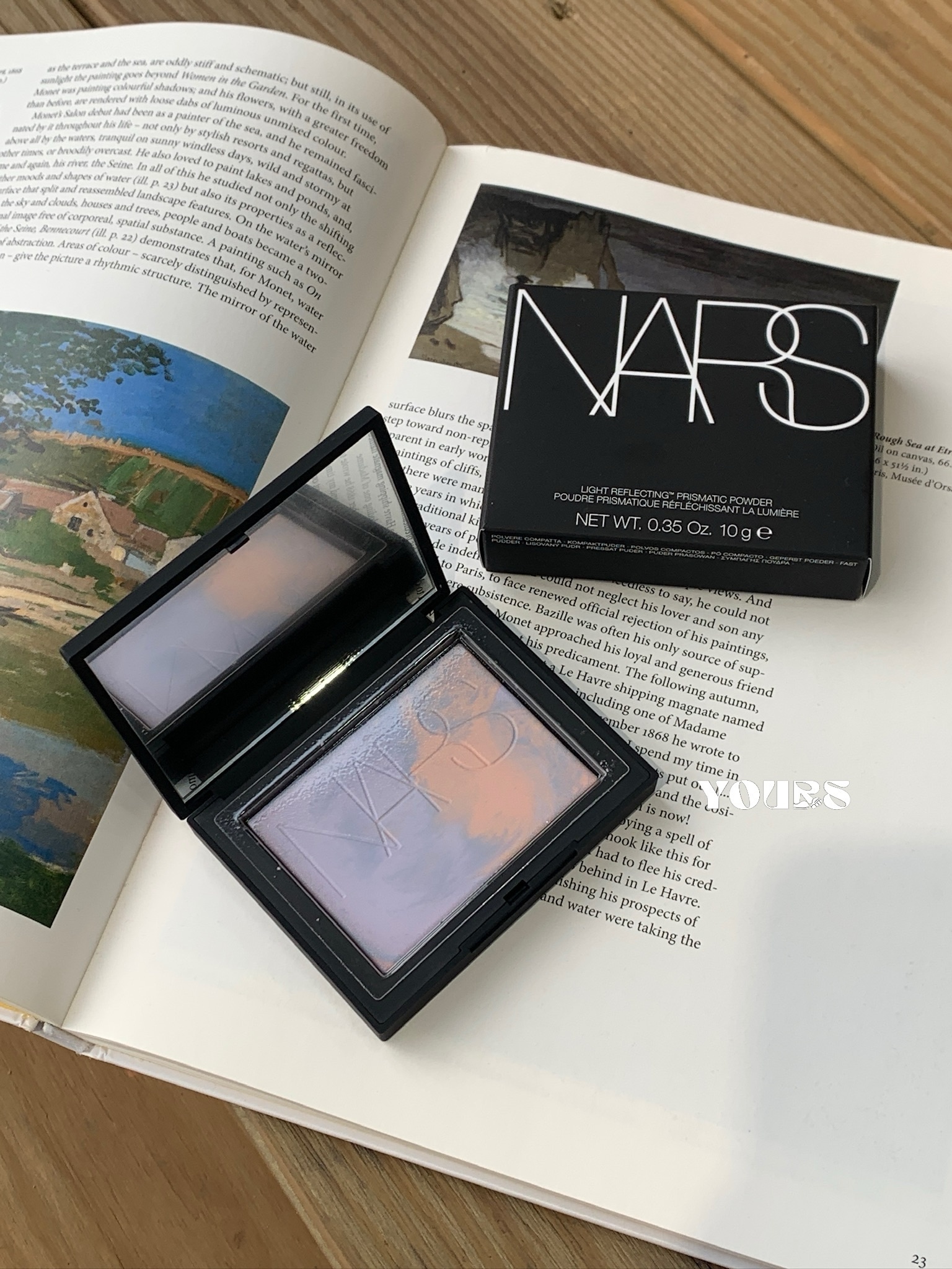 NARS 裸光幻彩蜜粉餅 星雲紫