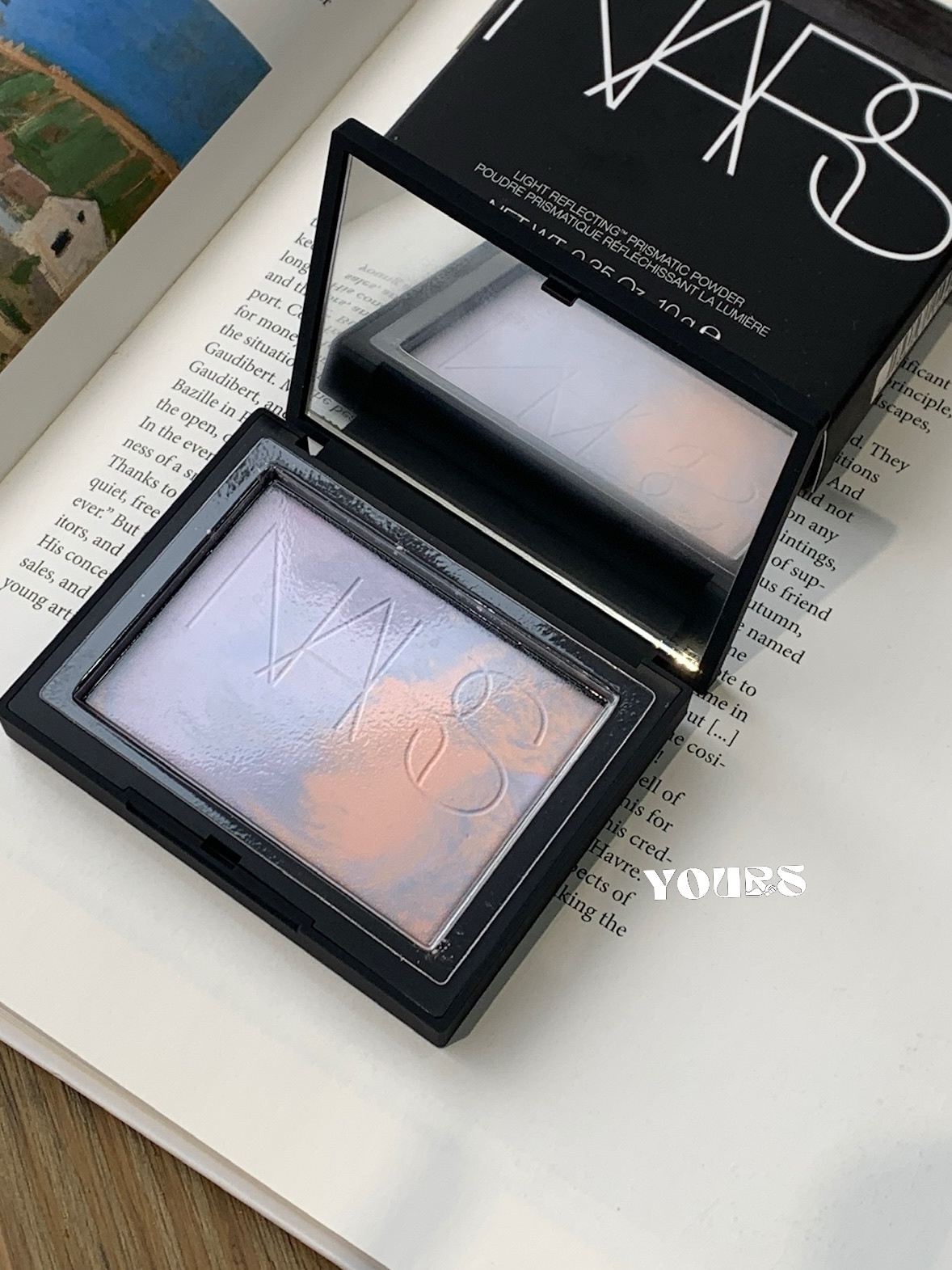 NARS 裸光幻彩蜜粉餅 星雲紫