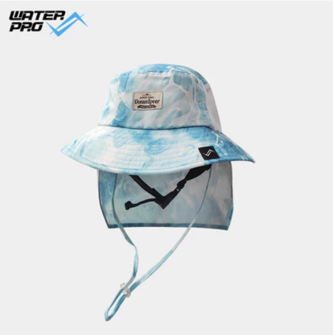 Water Pro 防潑水速乾 遮脖款 兒童漁夫帽