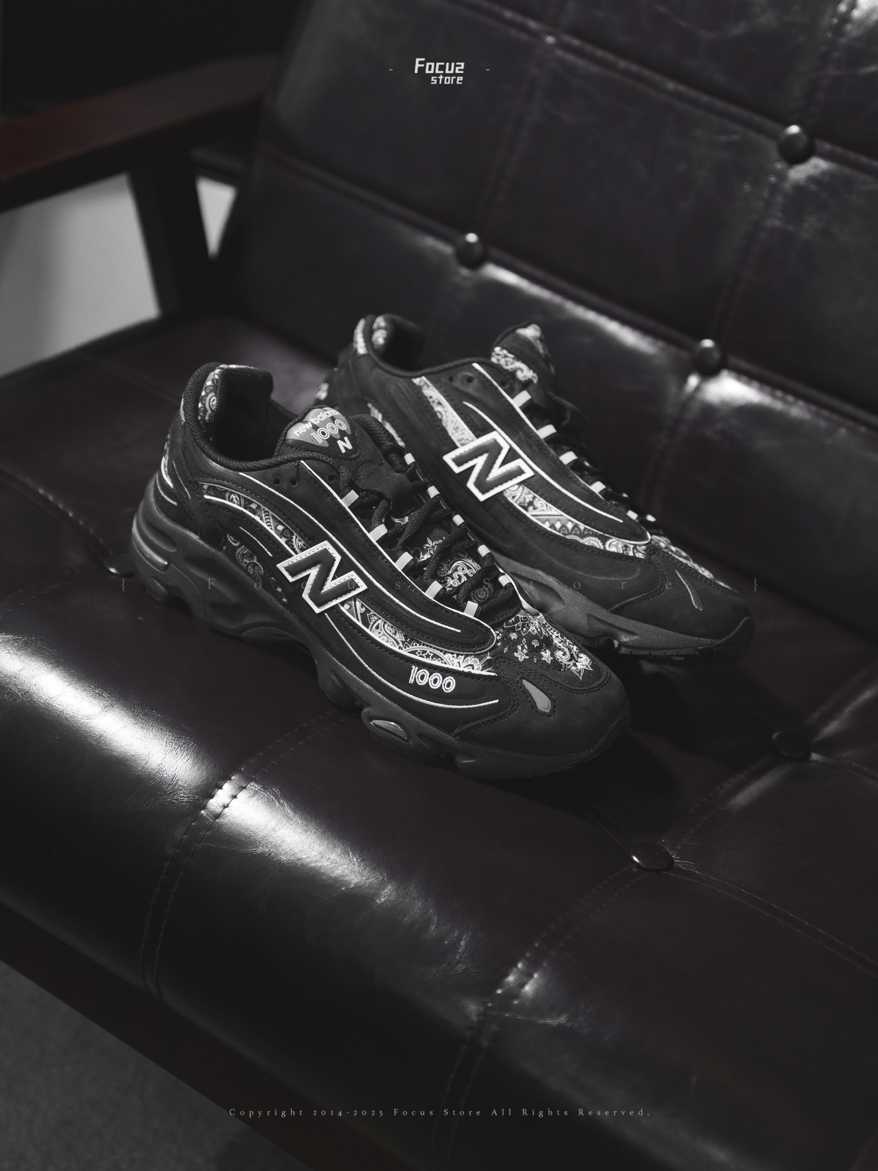 【Focus Store】預購 Atmos x New Balance 1000 “Bāṅdhnū” 腰果花紋 M1000AP