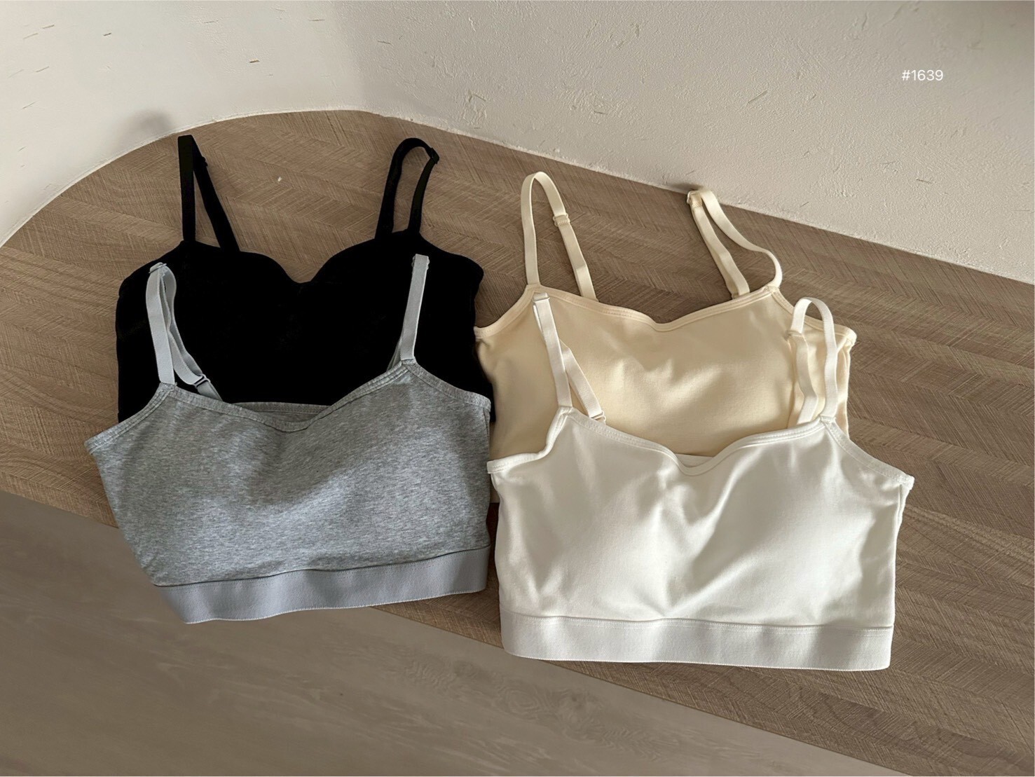 彈力托胸小可愛 1639