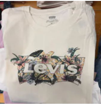 [S] LEVIS WHITE THE PERFECT TSHIRT, 173692948-WHITE (SLE52)