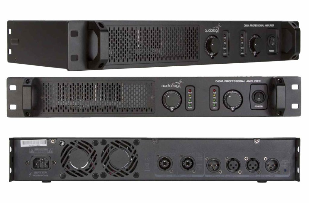 Audiofrog D600A Professional Stereo Power Amplifier