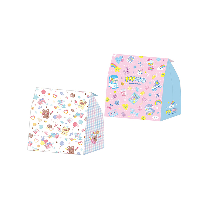 四季紙品 牛皮立體袋(加大) 2入【BC7001】