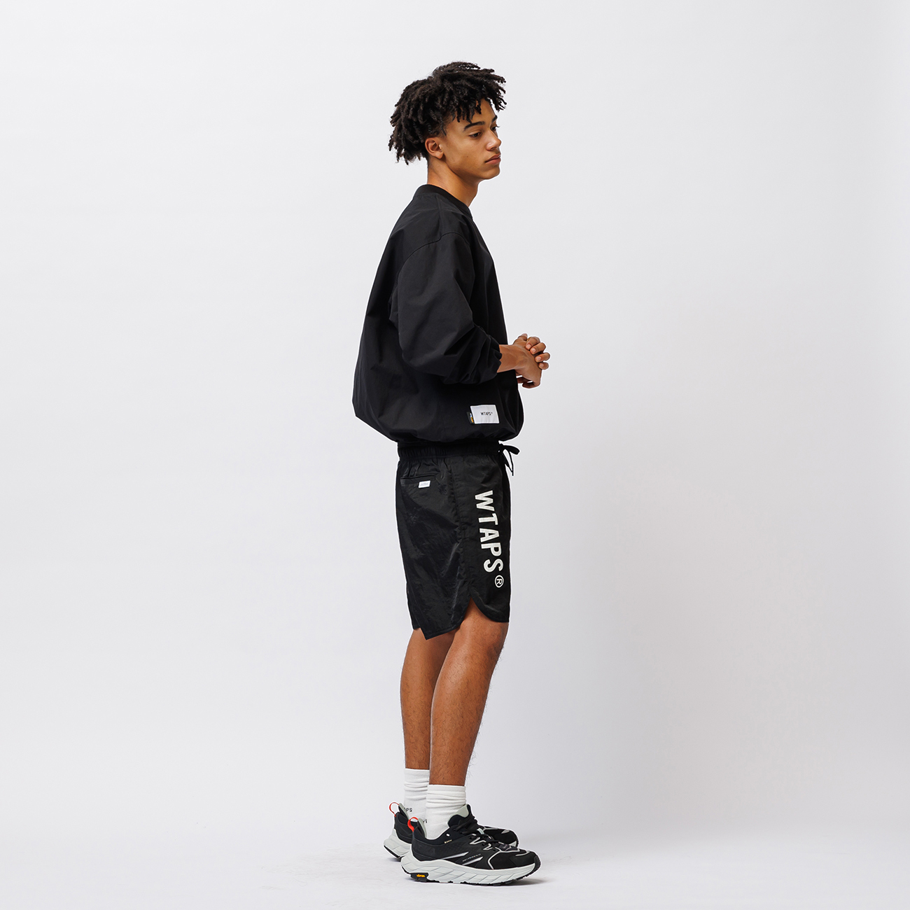 パンツ wtaps 24ss mils 2301 shorts denim black 💭日本預訂• WTAPS MILS2301 / SHORTS / COTTON. DENIM • BLACK