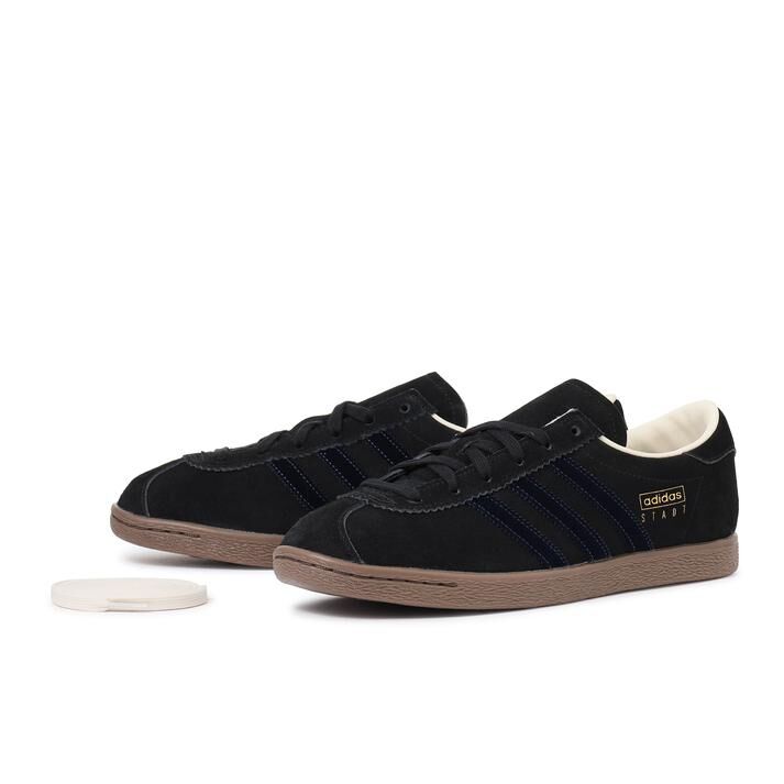 Adidas Stadt 日本新款 墨水黑 黑色 焦糖底 男女 復古鞋 JR2077